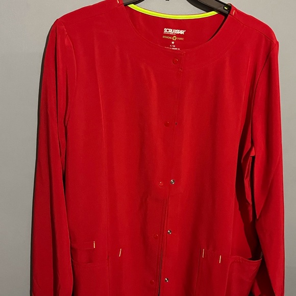 SCRUBSTAR SCRUB SIZE S/CH COLOR RED BNWT - Picture 5 of 14